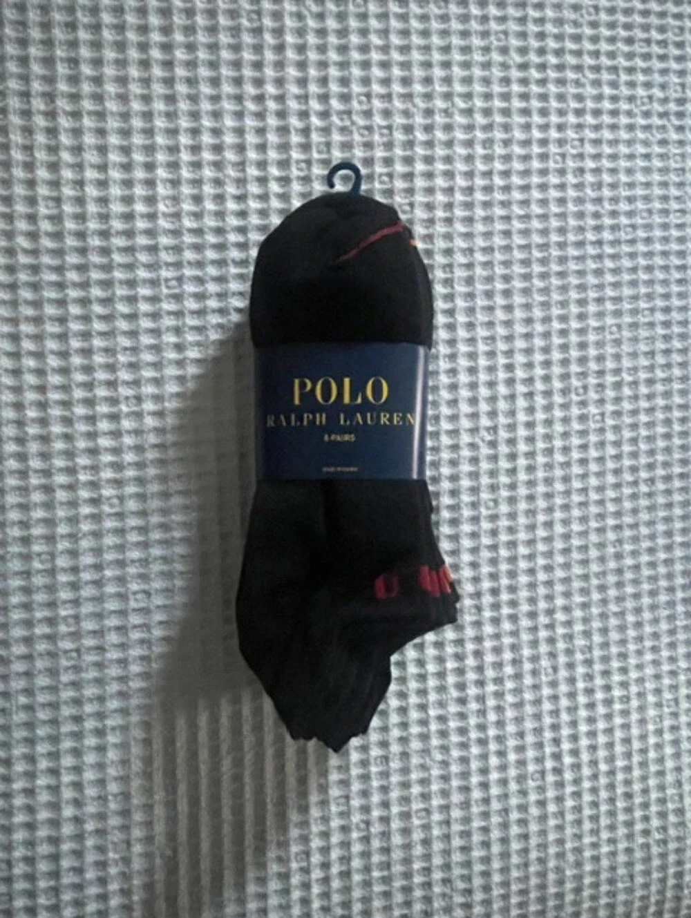 Polo Ralph Lauren Men's 8-Pack No Show Low-Cut Athletic Crew Socks